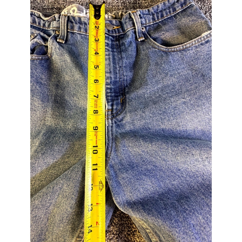 Polo Ralph Lauren Jeans Mens 34x30 Blue Denim Cotton Medium Wash Straight Leg - Picture 14 of 15
